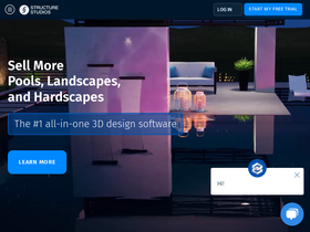 'structurestudios.com' screenshot