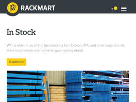 rackmart.com.au homepage screenshot