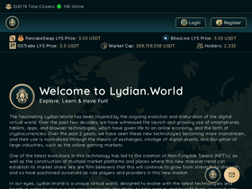 'lydian.world' screenshot