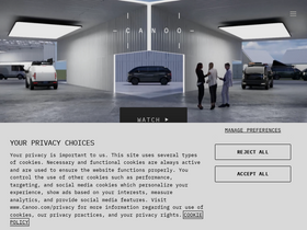 'canoo.com' screenshot