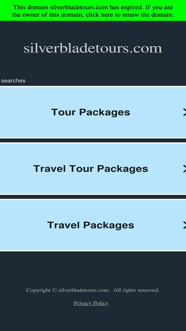 silverbladetours.com