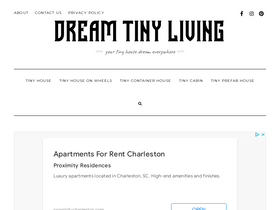 'dreamtinyliving.com' screenshot