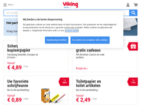 'vikingdirect.nl' screenshot