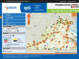 '511virginia.org' screenshot
