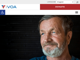 'voa.org' screenshot