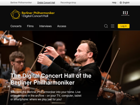 'digitalconcerthall.com' screenshot
