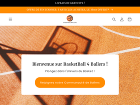 bbl4ballers.fr homepage screenshot