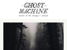 'theghostinmymachine.com' screenshot