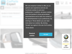 'carparts-expert.com' screenshot