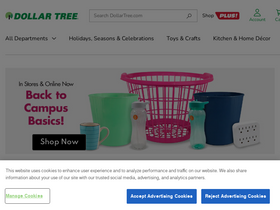 'dollartree.com' screenshot