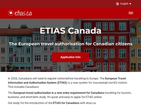 'etias.ca' screenshot