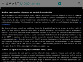 'smartradio.ro' screenshot