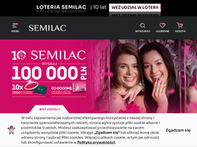 'semilac.pl' screenshot