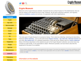 'cryptomuseum.com' screenshot