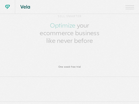 'getvela.com' screenshot