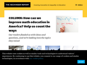 'hechingerreport.org' screenshot