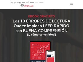'lecturaagil.com' screenshot