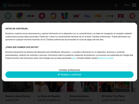 'televideoteca.com.ar' screenshot