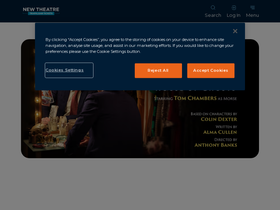 'newtheatrecardiff.co.uk' screenshot