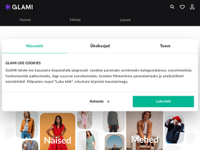 'glami.ee' screenshot