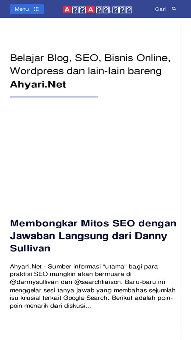 ahyari.net