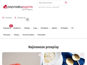 'poprostupycha.com.pl' screenshot