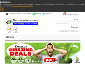 'mercasystems.com' screenshot