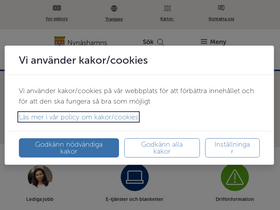 'nynashamn.se' screenshot