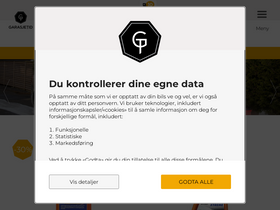 'garasjetid.no' screenshot