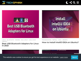 'techsphinx.com' screenshot