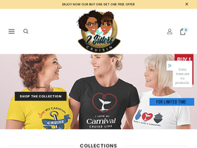 2sisterscruisin.shop homepage screenshot