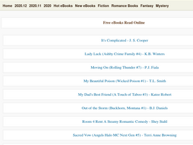 'readonlinefreenovel.com' screenshot