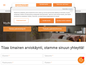 'huoneistokeskus.fi' screenshot