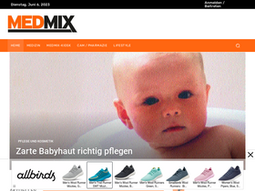 'medmix.at' screenshot