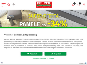 'bel-pol.pl' screenshot