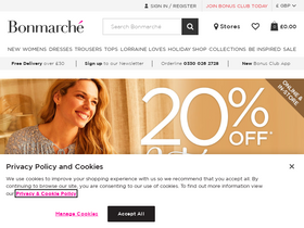 'bonmarche.co.uk' screenshot