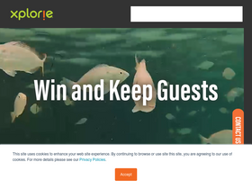 'xplorie.com' screenshot