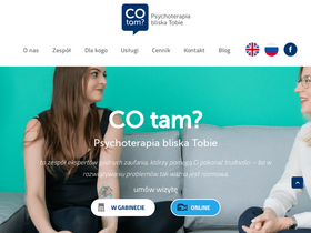 'psychoterapiacotam.pl' screenshot