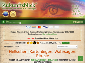 'zukunftsblick.ch' screenshot