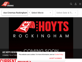 'acecinemas.com.au' screenshot