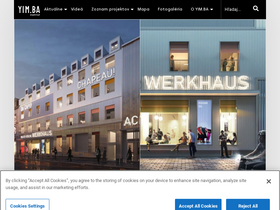 'yimba.sk' screenshot