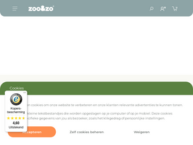 'zoo-enzo.nl' screenshot