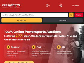 'crashedtoys.com' screenshot