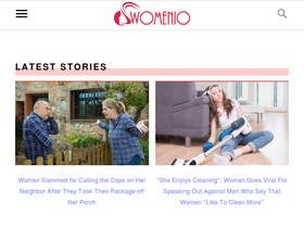 'womenio.com' screenshot