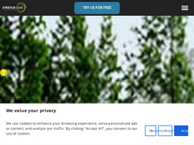 'stretchzone.com' screenshot