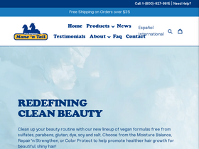 'manentail.com' screenshot