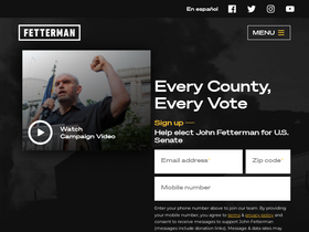 'johnfetterman.com' screenshot