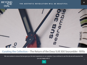 'beyondthedial.com' screenshot