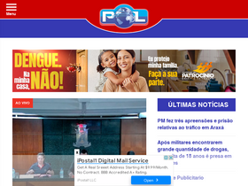 'patrocinioonline.com.br' screenshot