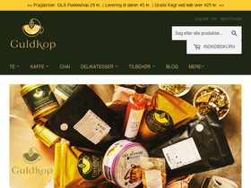 Guldkop homepage screenshot